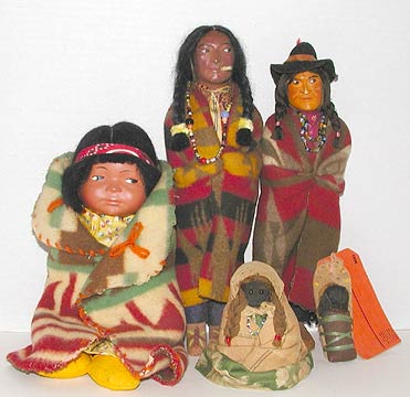 Image result for skookum doll  public domain